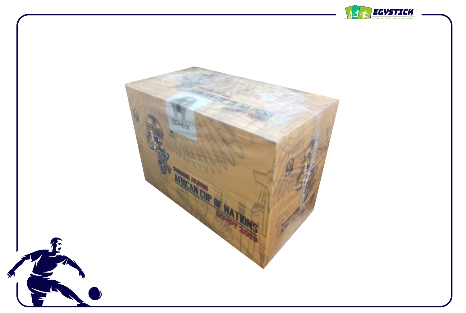 SPHINX AFRICA CUP OF NATIONS EGYPT 2019 - FACTORY SEALED BOX