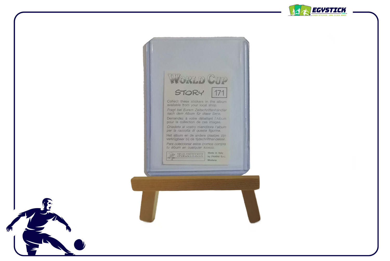 DIEGO ARMANDO MARADONA - PANINI WORLD CUP STORY STICKER #171