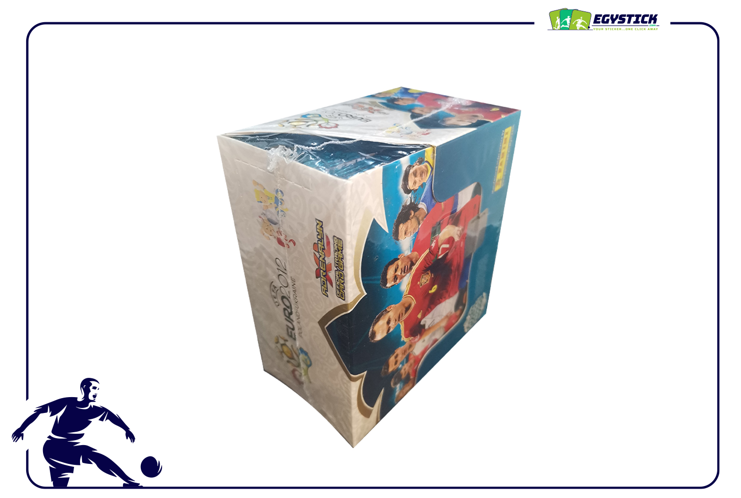 PANINI ADRENALIY XL EURO 2012 TRADING CARDS - FACTORY SEALED BOX - 50 PACKETS