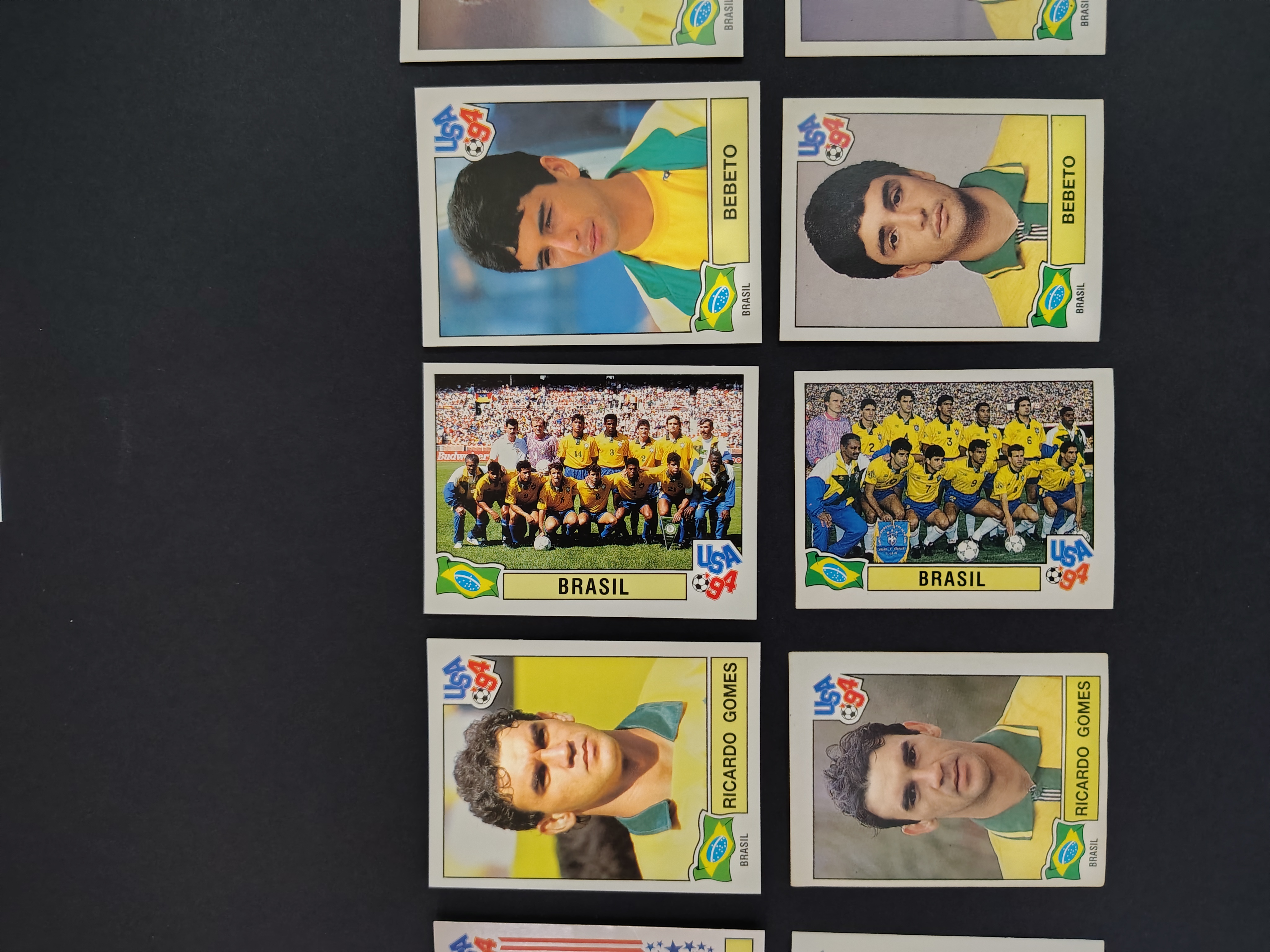 WORLD CUP USA 94 - COMPLETE STICKERS SET BRAZIL ED. "ABRIL PANINI"