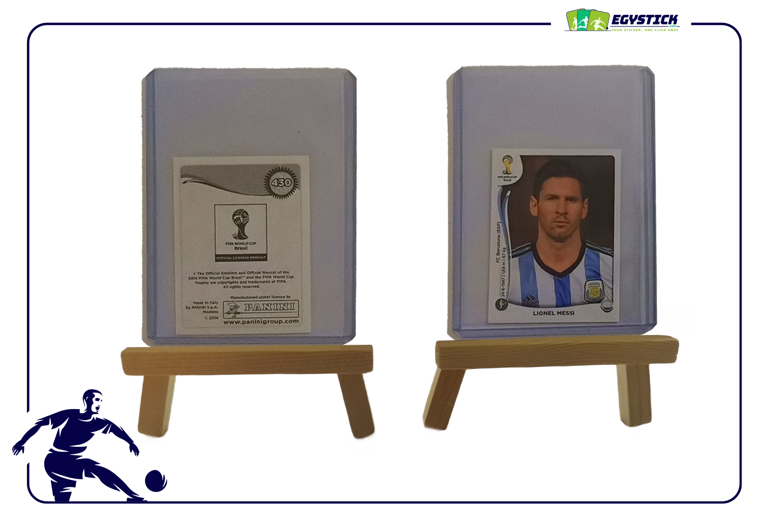 LIONEL MESSI - PANINI FIFA WC BRAZIL 2014 - #430