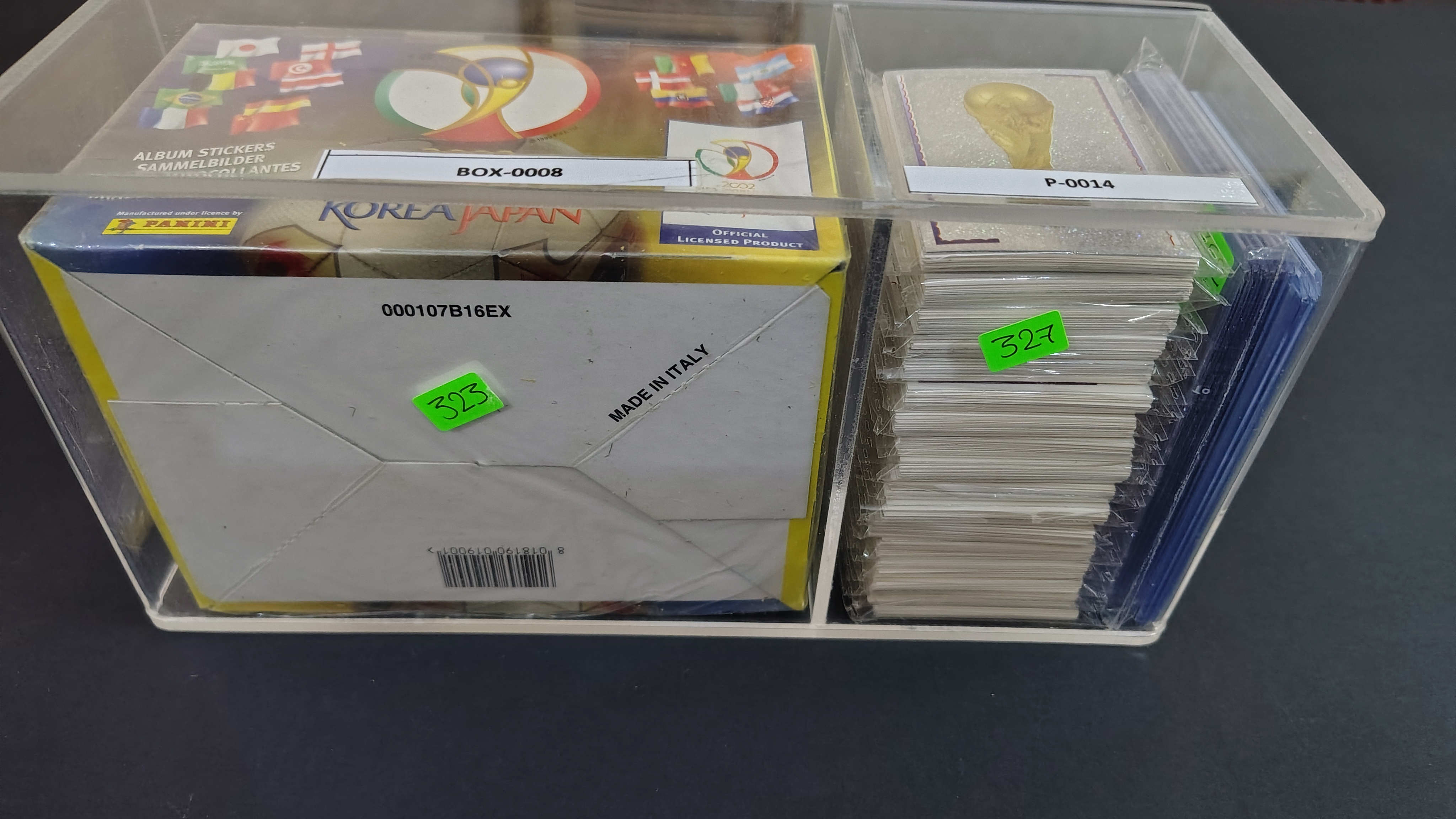 WORLD CUP KOREA & JAPAN 2002 - FULL COMPLETE STICKERS COLLECTION BLACK BACKS