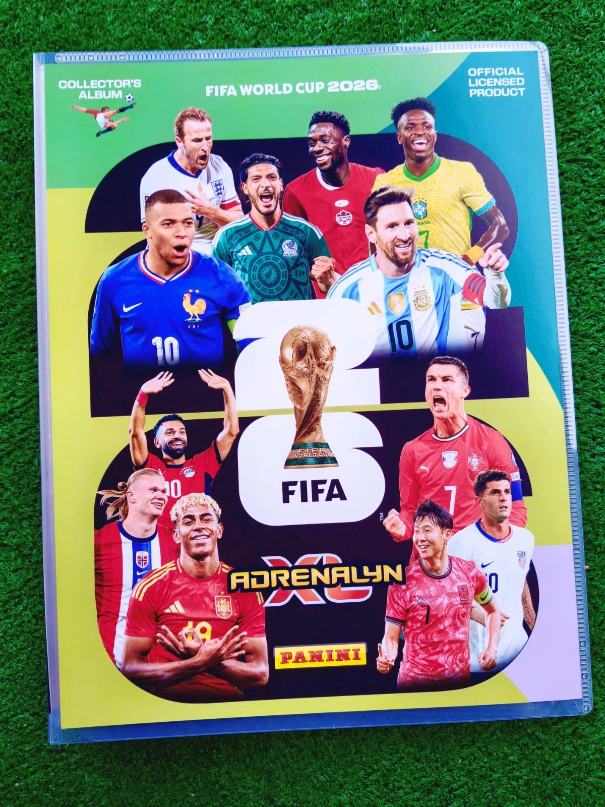 PANINI FIFA WORLD CUP 2026 ADRENALYN XL - TRADING CARDS EMPTY BINDER