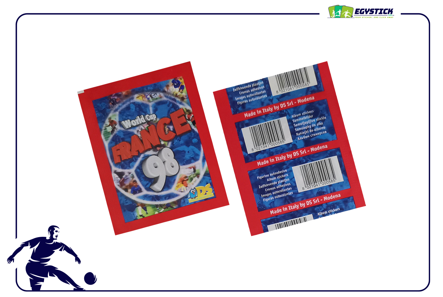 DS WORLD CUP FRANCE 98 - SEALED PACKET