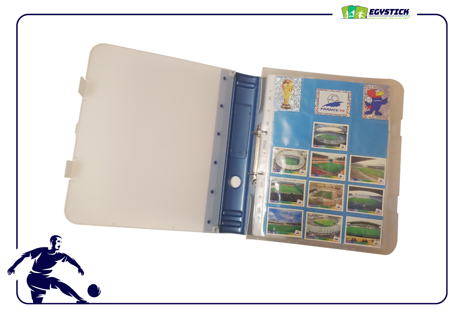 PREMIUM PLASTIC 2 RINGS BINDER BOX - JUMBO SIZE