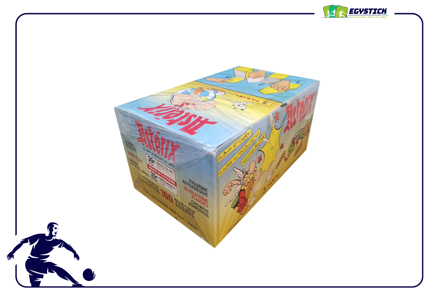 PANINI ASTERIX 1990 FACTORY SEALED BOX