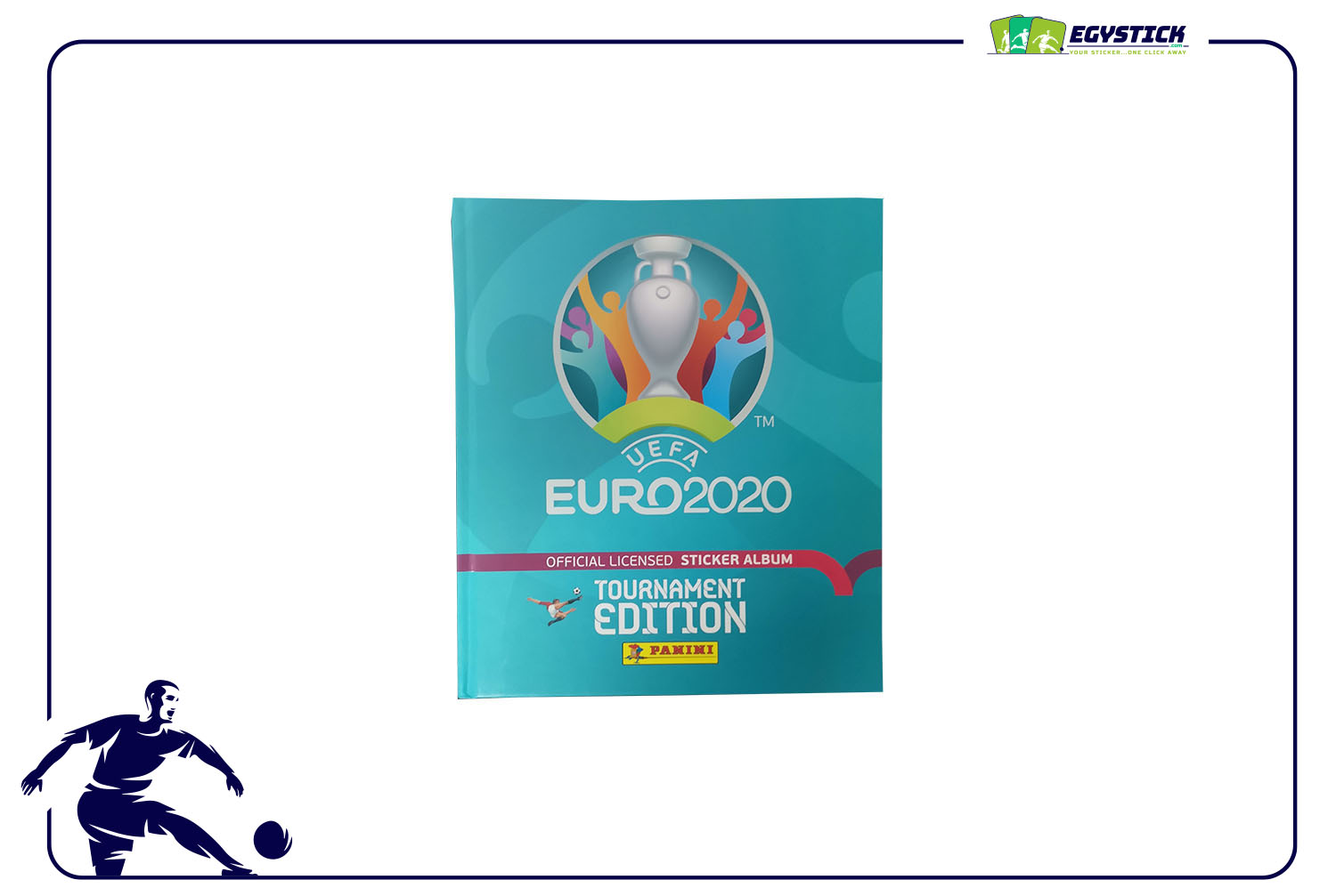 PANINI EURO 2020 - BLUE INTERNATIONAL VERSION - EMPTY ALBUM