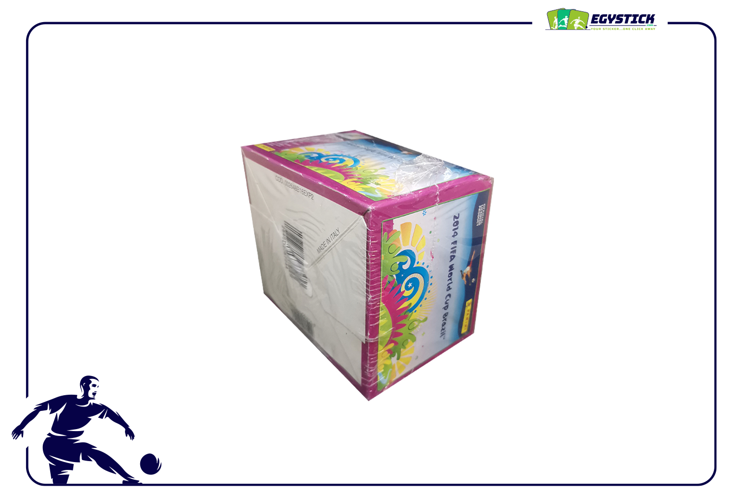 PANINI WORLD CUP BRAZIL 2014  - FACTORY SEALED BOX - 100 PACKETS