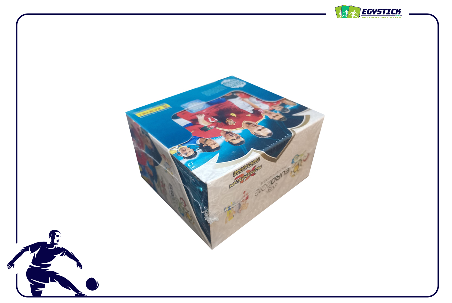 PANINI ADRENALIY XL EURO 2012 TRADING CARDS - FACTORY SEALED BOX - 50 PACKETS