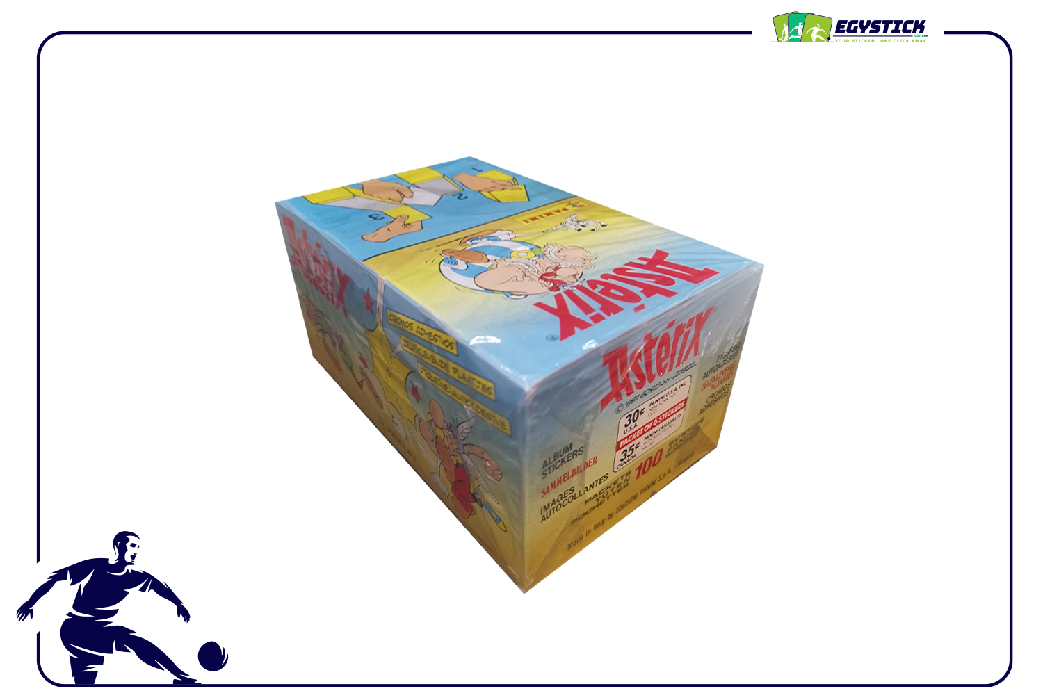 PANINI ASTERIX 1990 FACTORY SEALED BOX