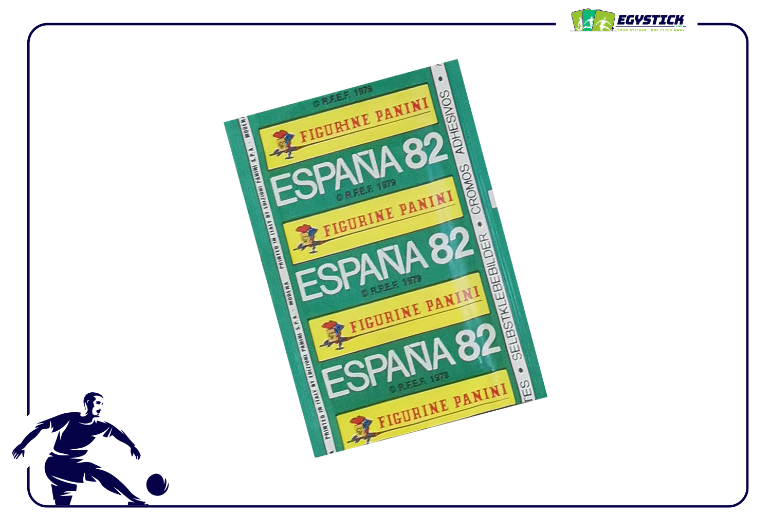 PANINI WORLD CUP ESPANA 1982 - SEALED PACKET "VERTICAL BACK"