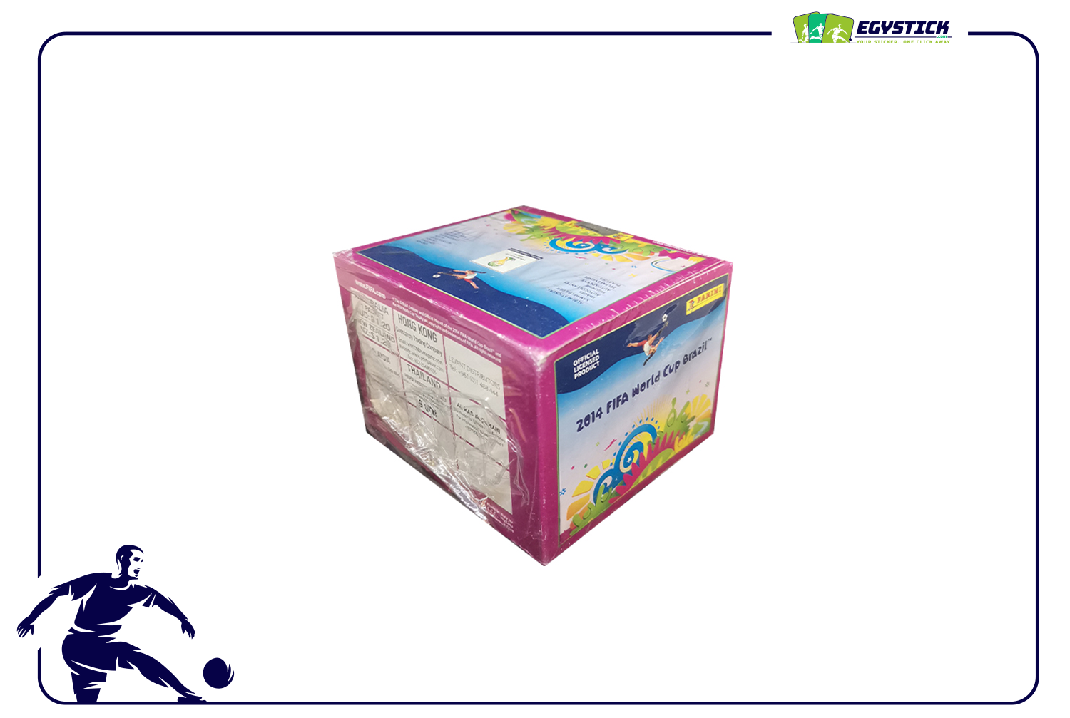 PANINI WORLD CUP BRAZIL 2014  - FACTORY SEALED BOX - 100 PACKETS