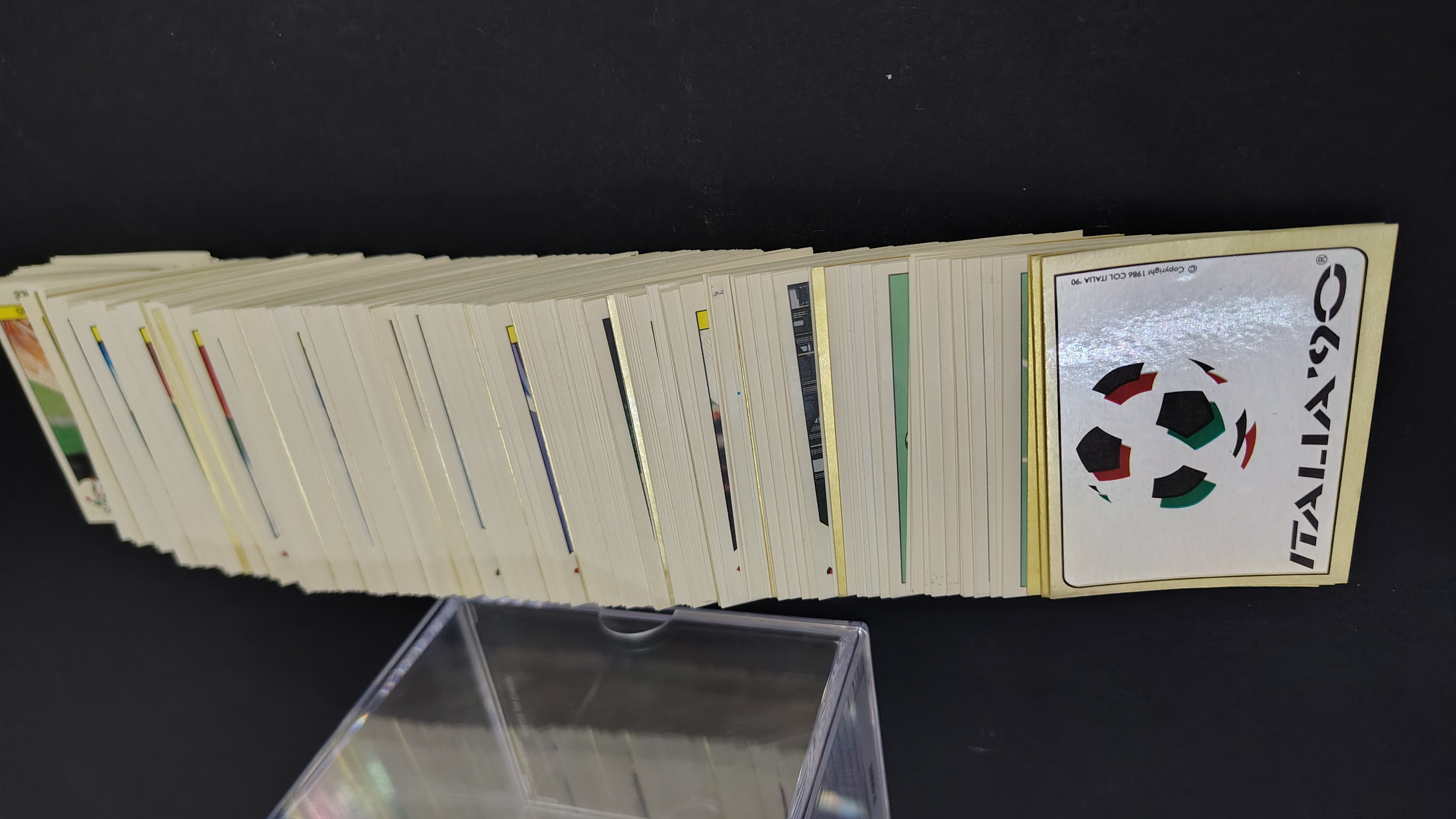 WORLD CUP ITALY 90 - FULL COMPLETE STICKERS COLLECTION INT. ED