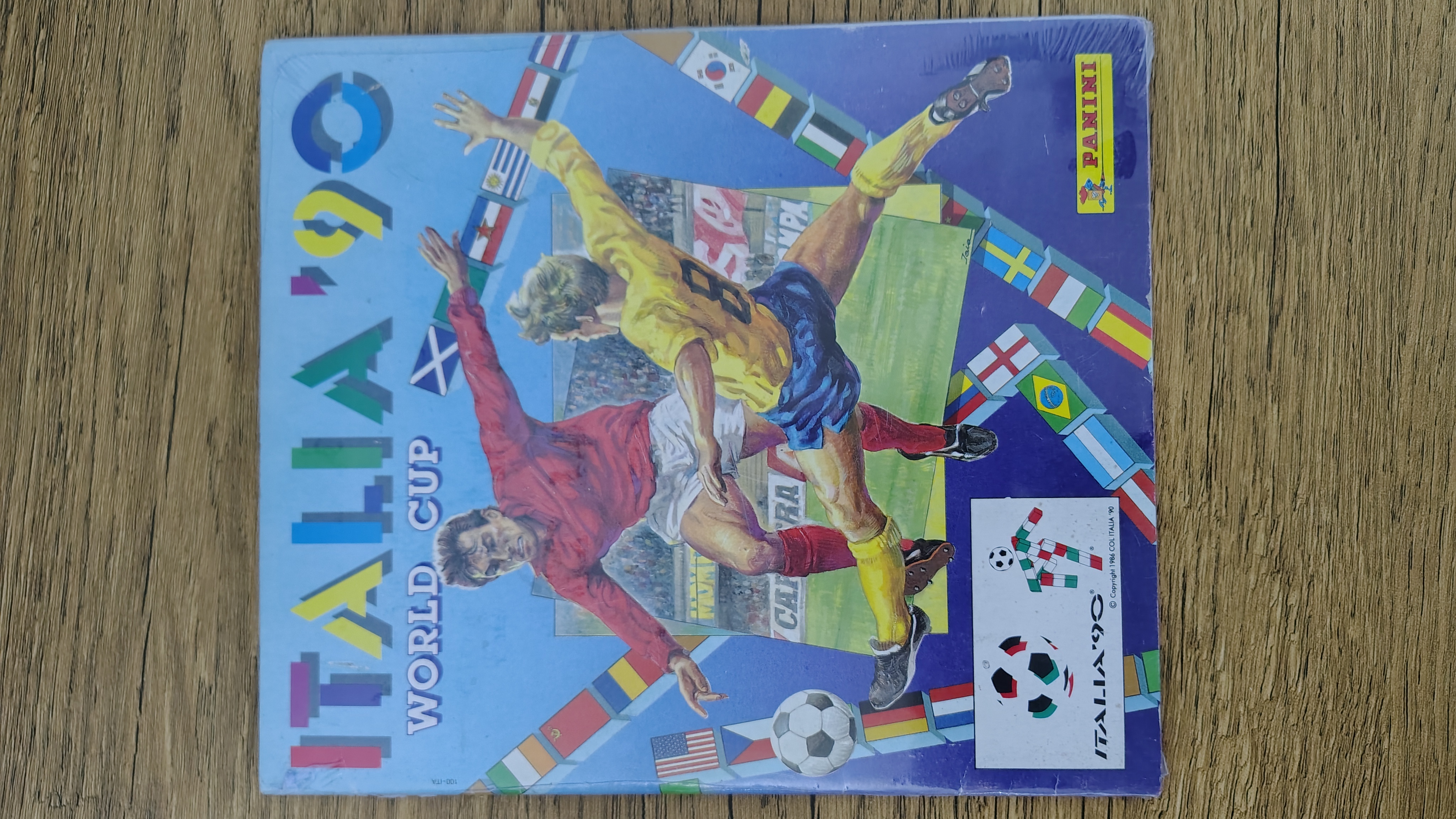 WORLD CUP ITALY 90 -EMPTY ALBUM ITALY OMMAGIO ED.