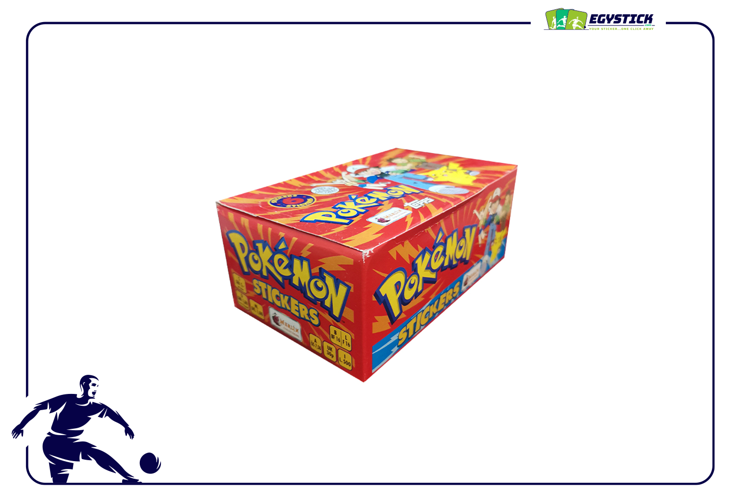 MERLIN NINTENDO POCKEMON 1999 FULL BOX - 100 Packets