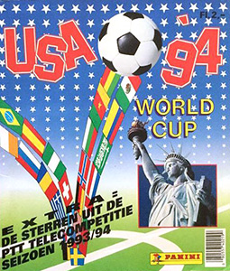 Panini FIFA World Cup USA 1994. Dutch version - COMPLETE YOUR COLLECTION (UNDER REVIEW)