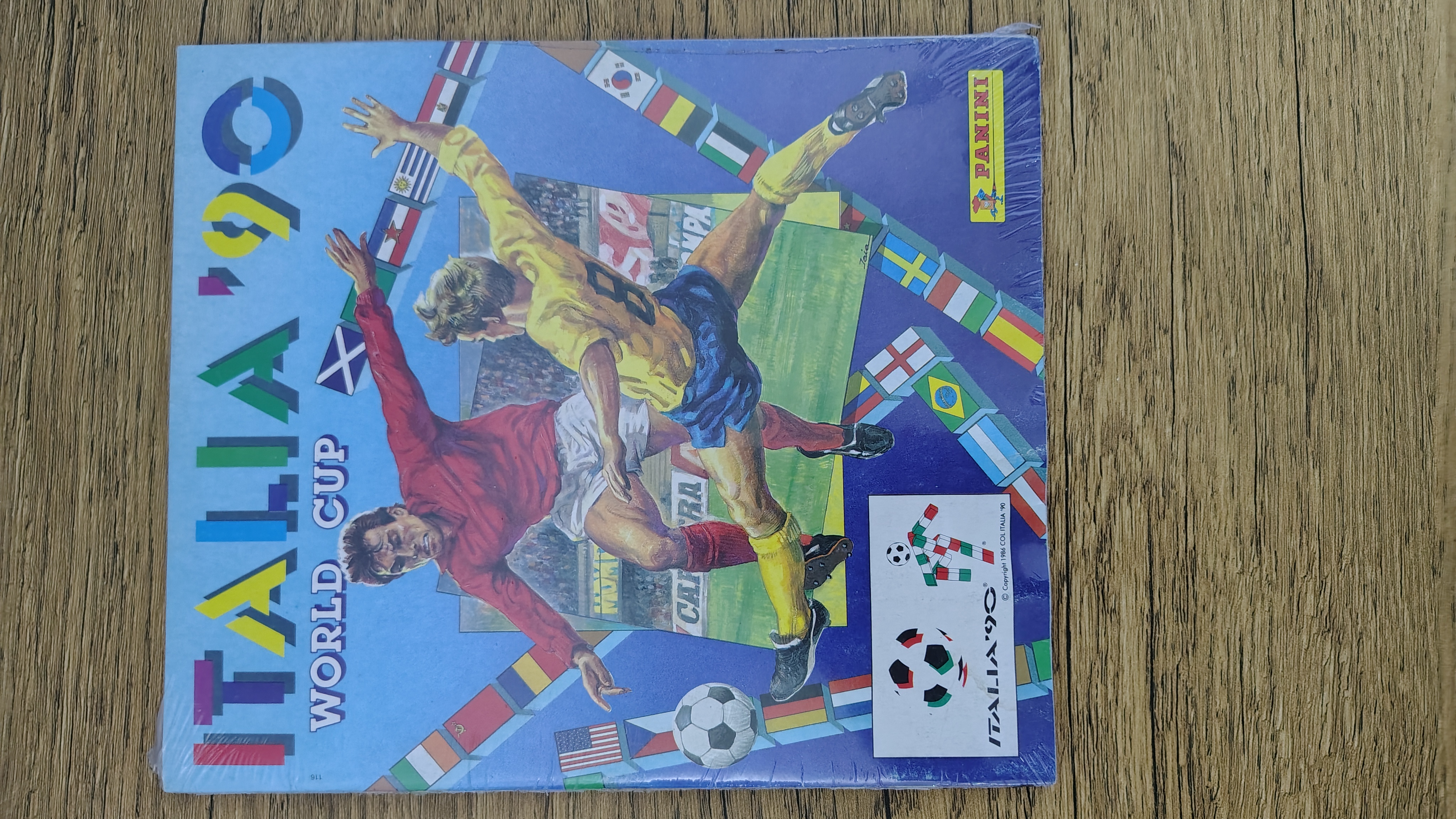 WORLD CUP ITALY 90 - EMPTY ALBUM INT. /EUROPE  ED.