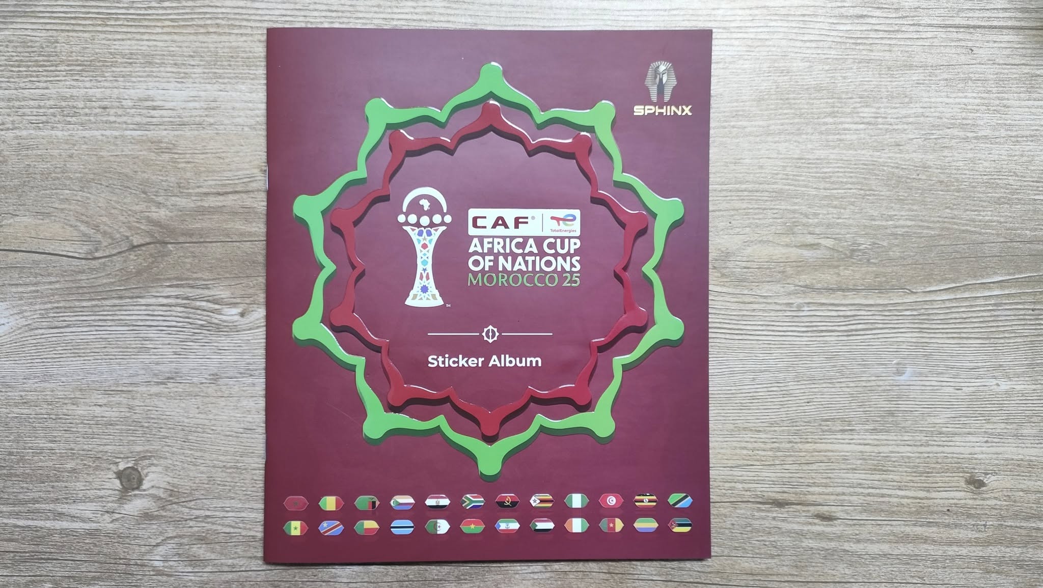 SPHINX AFRICA CUP OF NATIONS MOROCCO 2025 - ALBUM + BOX