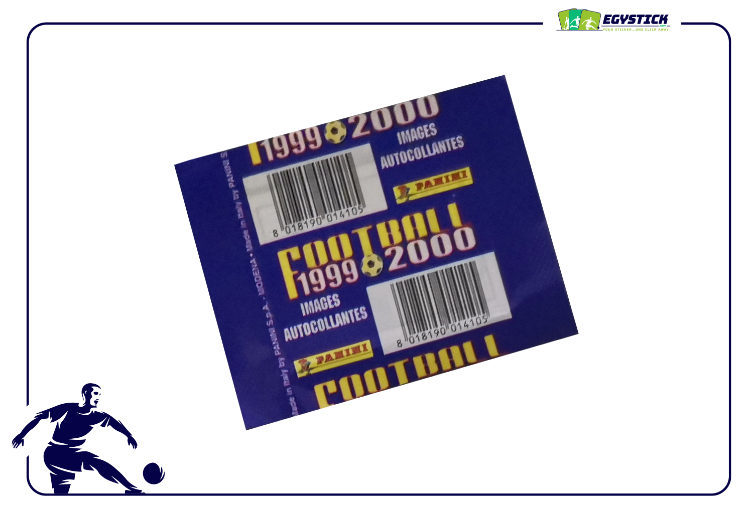 PANINI FOOTBALL 1999-2000 MOROCCO - SEALED PACKET