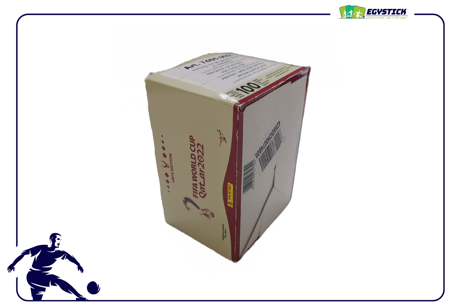 PANINI FIFA WORLD CUP QATAR 2022  - ORYX EDITION - 100 PACKETS