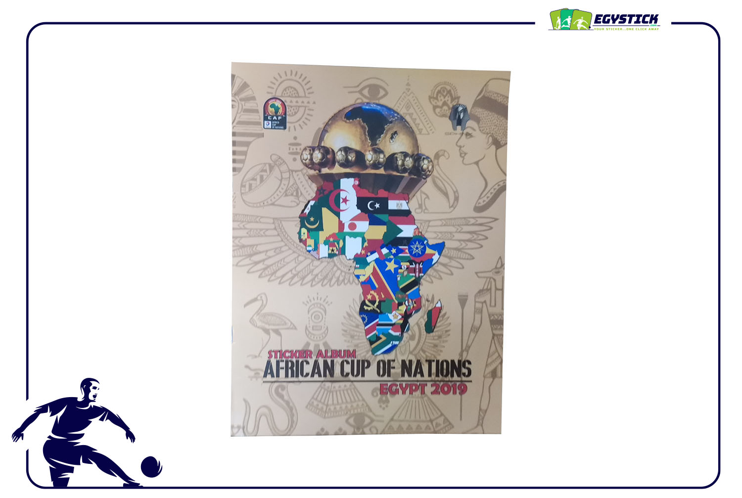 NEW EMPTY ALBUM SPHINX AFRICA CUP OF NATIONS EGYPT 2019 (ORIGINAL EDITION)