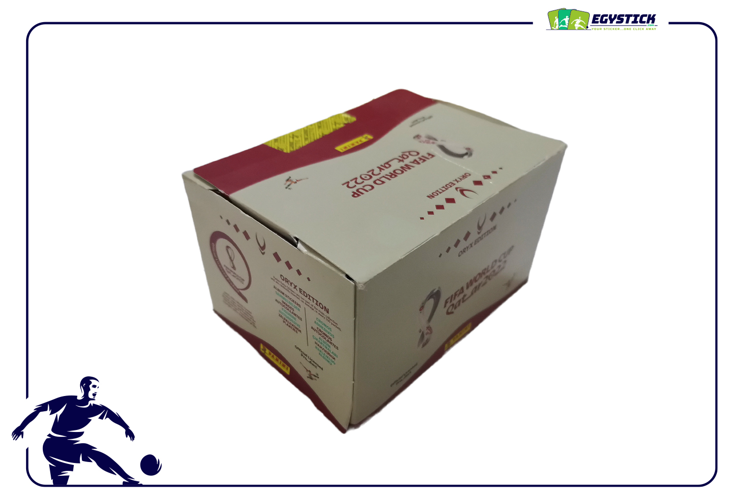 PANINI FIFA WORLD CUP QATAR 2022  - ORYX EDITION - 100 PACKETS