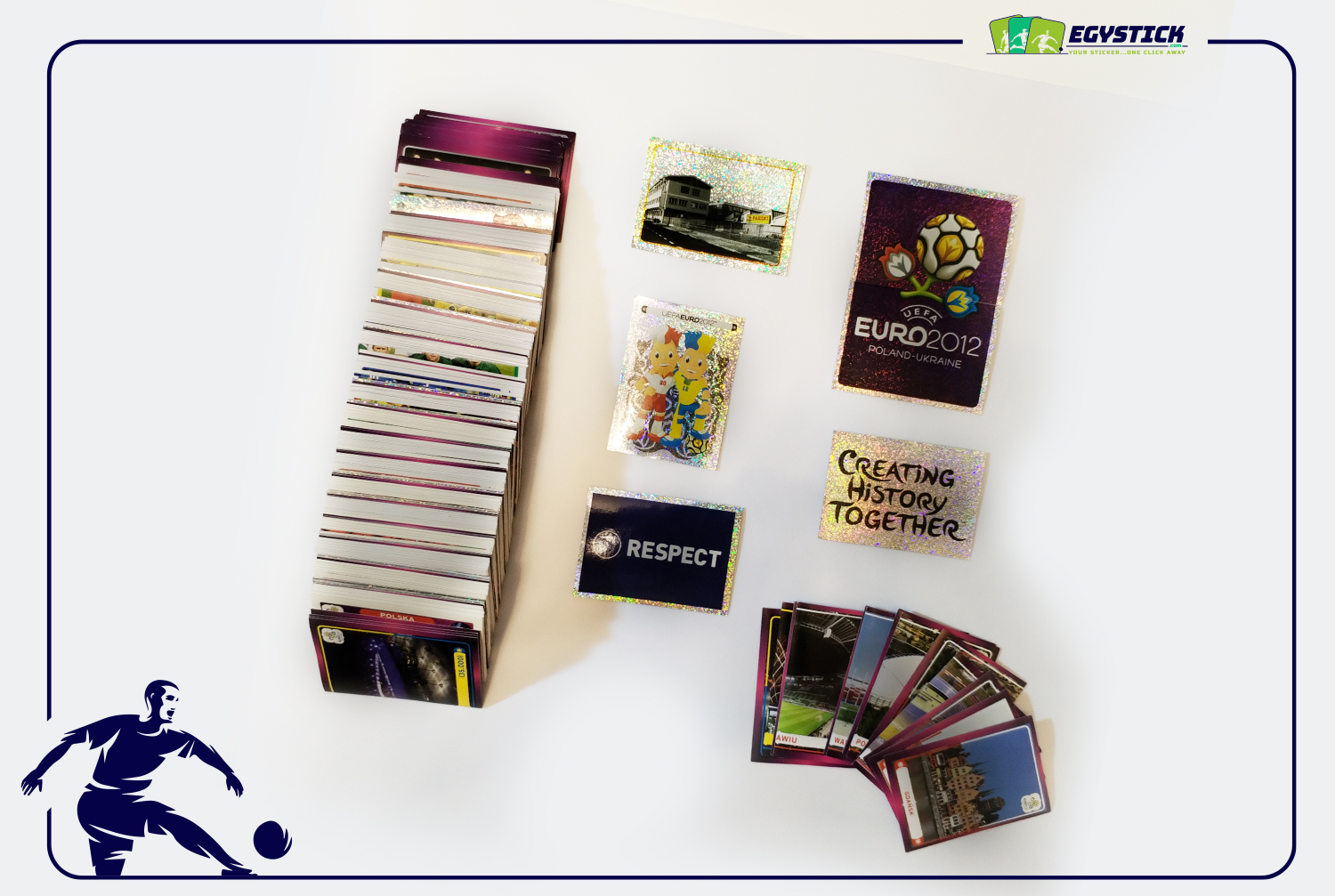 PANINI UEFA EURO POLAND-UKRAINE 2012 - INTERNATIONAL VERSION (SET)