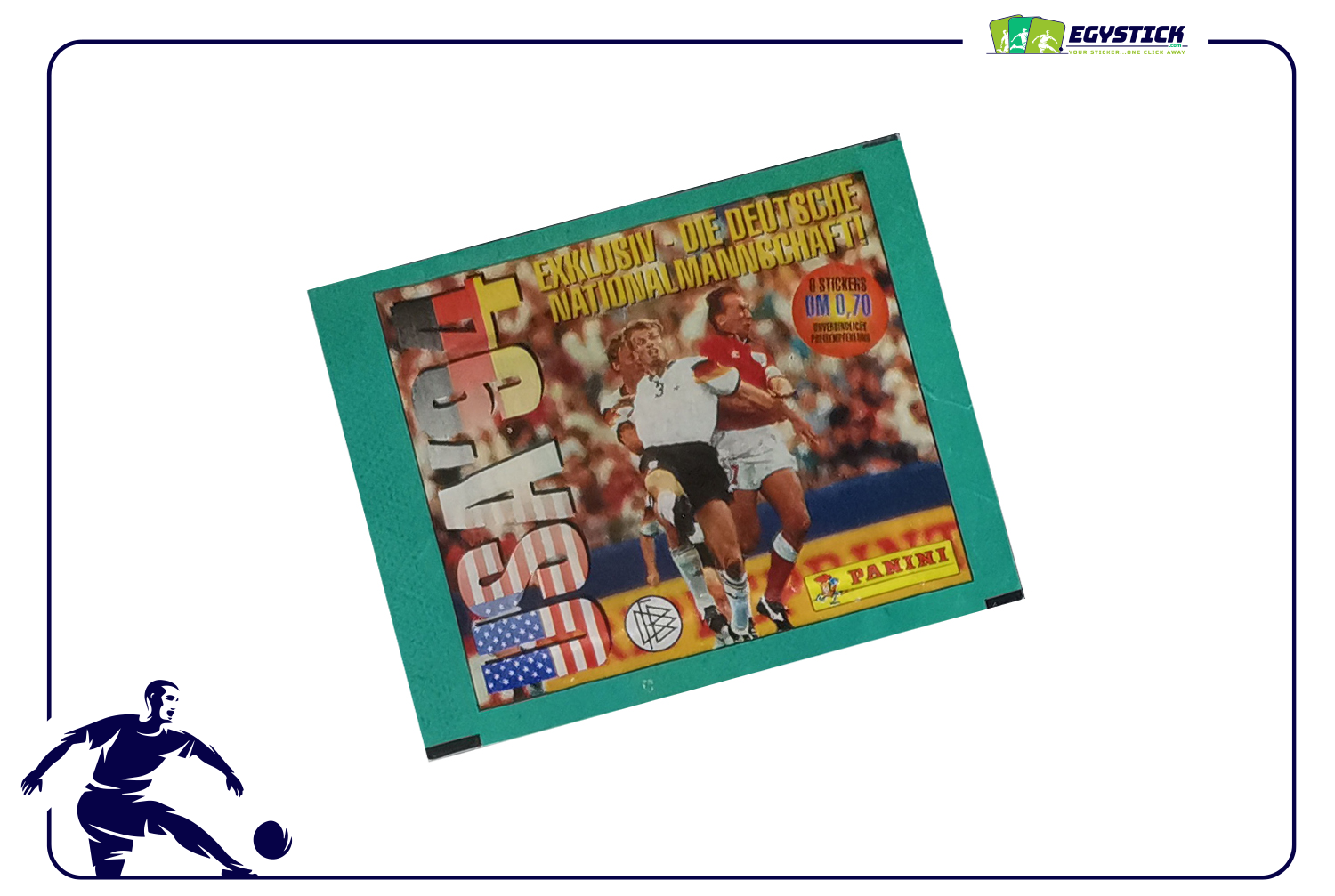 PANINI WORLD CUP USA 94 SEALED PACKET - GERMAN VERSION