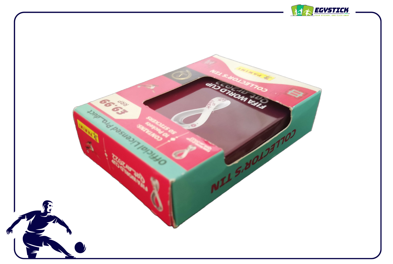 PANINI Fifa World Cup Qatar 2022 Collector's Tin - RED