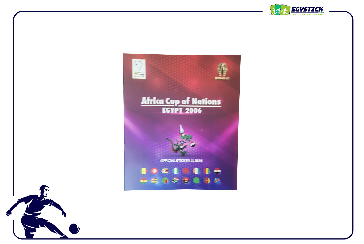 SPHINX AFRICA CUP OF NATIONS EGYPT 2006 - NEW EMPTY ALBUM