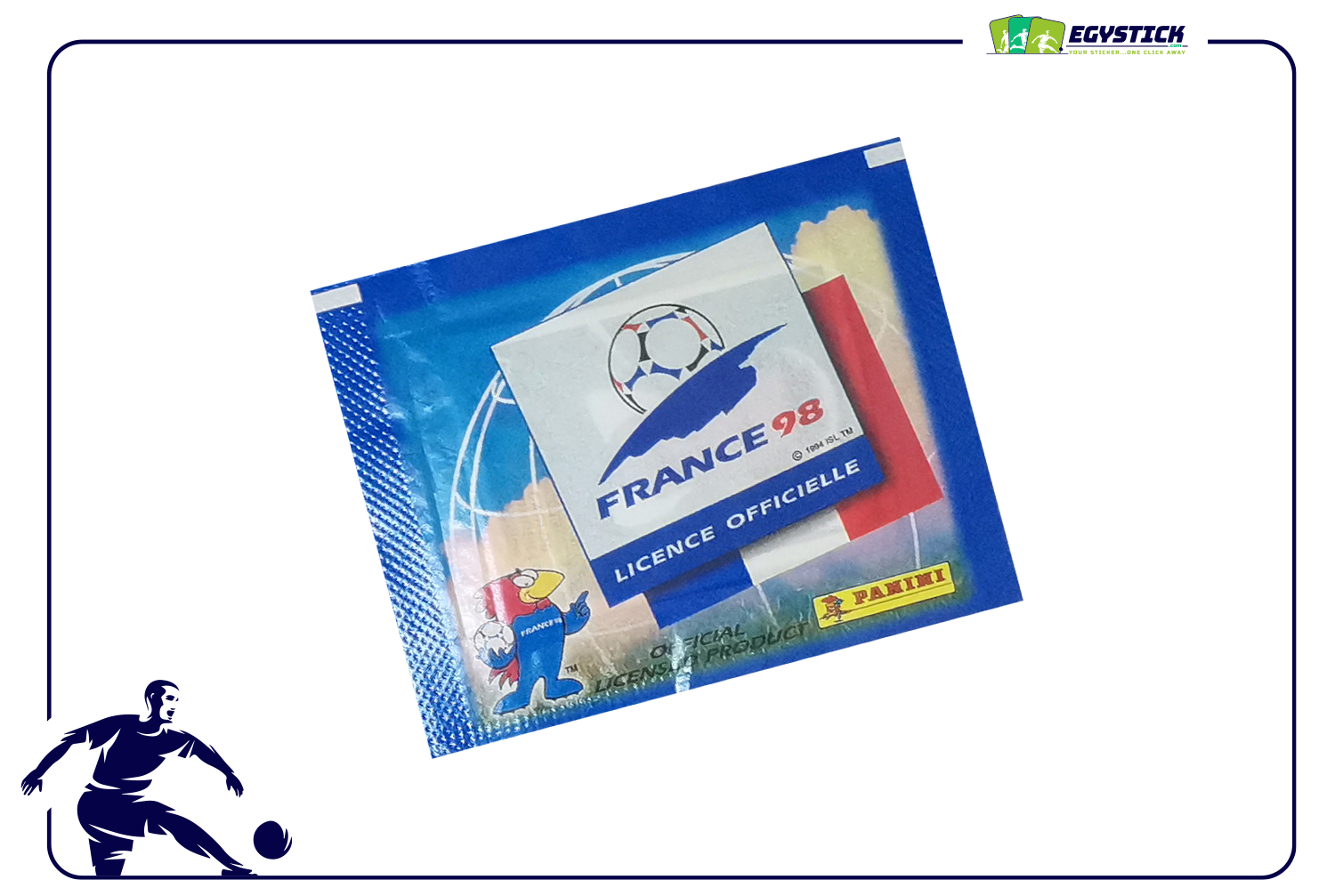 PANINI WORLD CUP FRANCE 98 - SEALED PACKET "HORIZONTAL BACK"