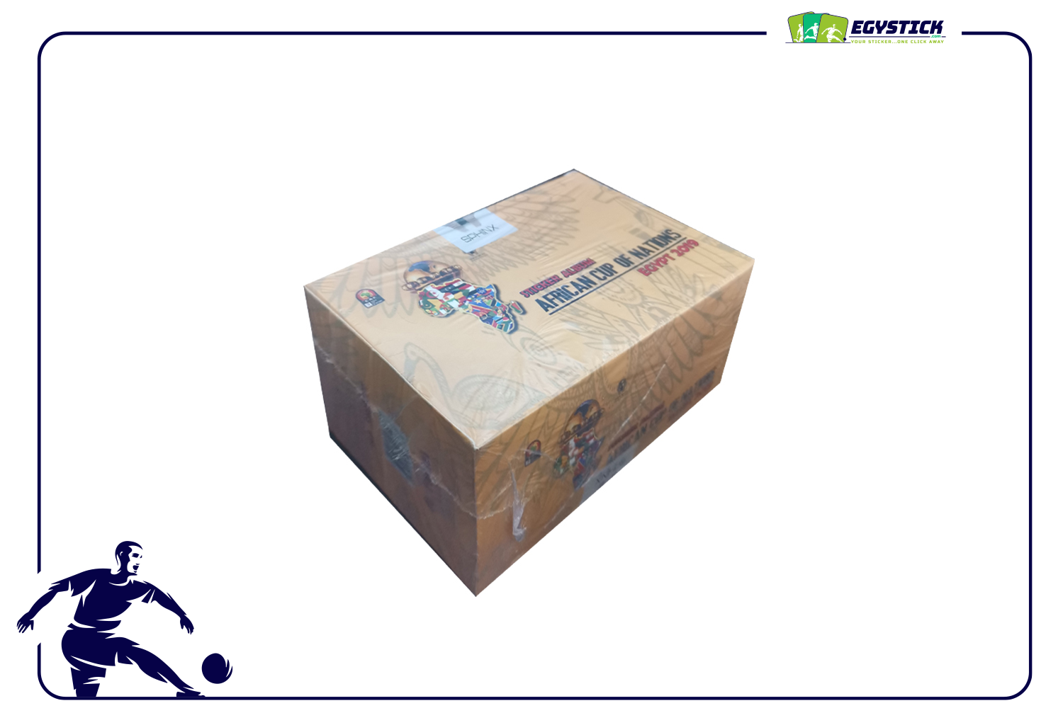 SPHINX AFRICA CUP OF NATIONS EGYPT 2019 - FACTORY SEALED BOX