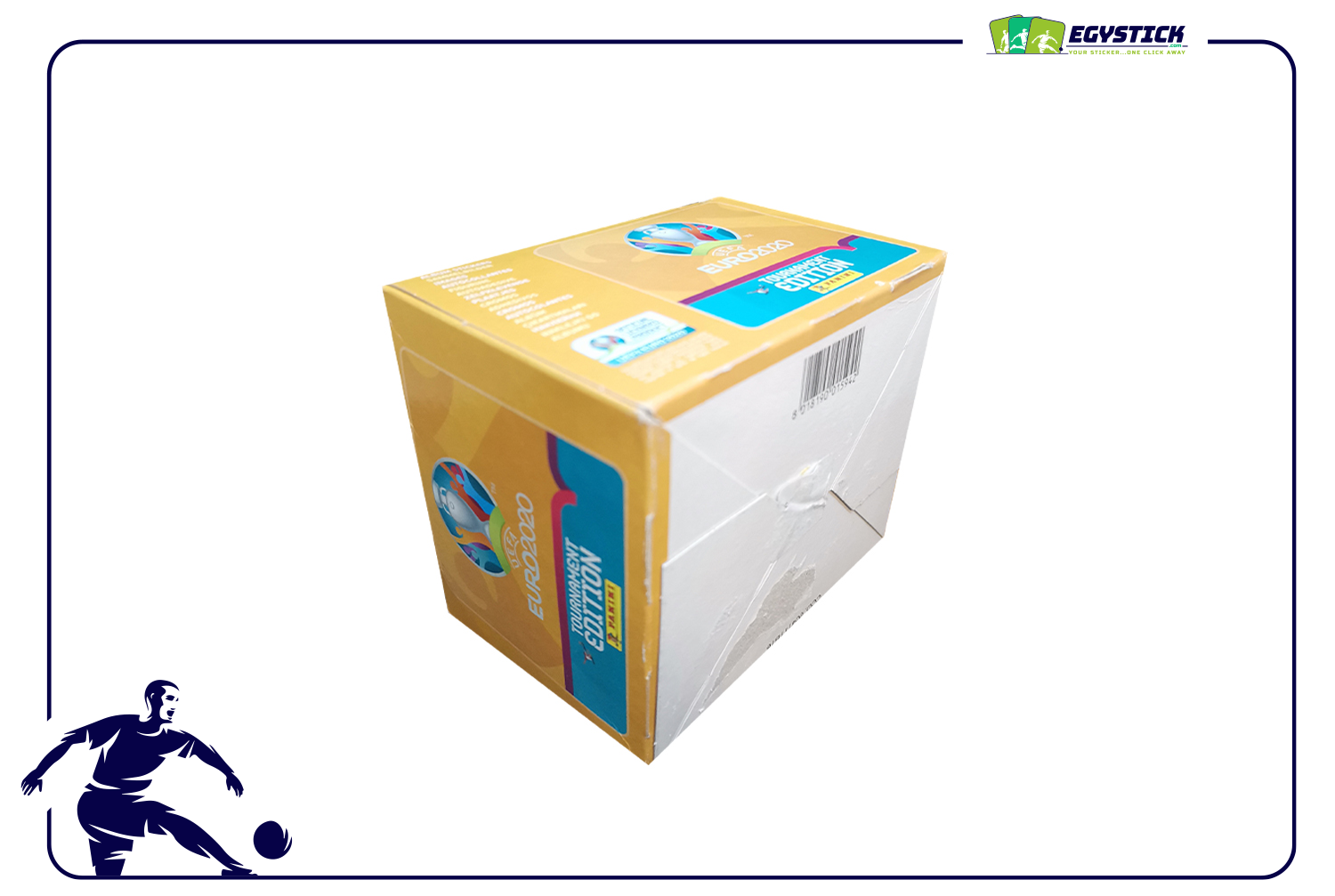 PANINI EURO 2020 - FATORY SEALED BOX 100 packets