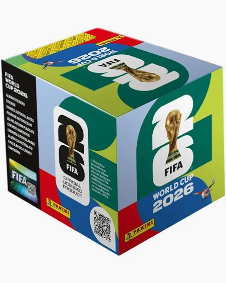 PRE-ORDER - PANINI FIFA WORLD CUP 2026 - FACTORY SEALED BOX 50 PACKS INT. ED.