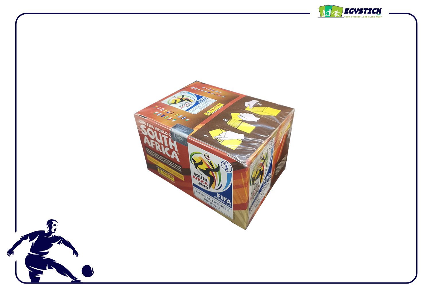 PANINI FIFA WORLD CUP SOUTH AFRICA 2010 - SEALED BOX 100 PACKETS