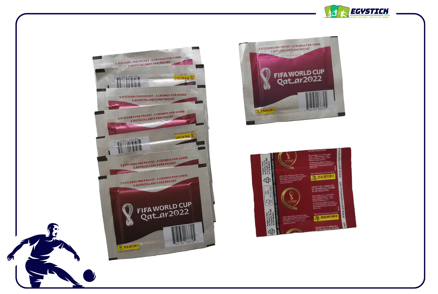 PANINI FIFA WORLD CUP QATAR 2022 SEALED PACKET - US VERSION