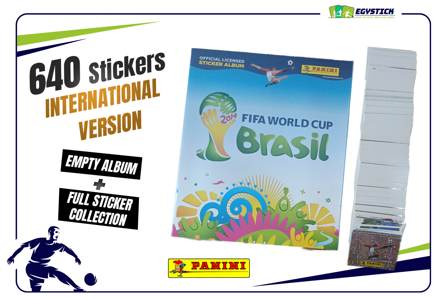 PANINI FIFA WORLD CUP BRAZIL 2014 COMPLETE COLLECTION