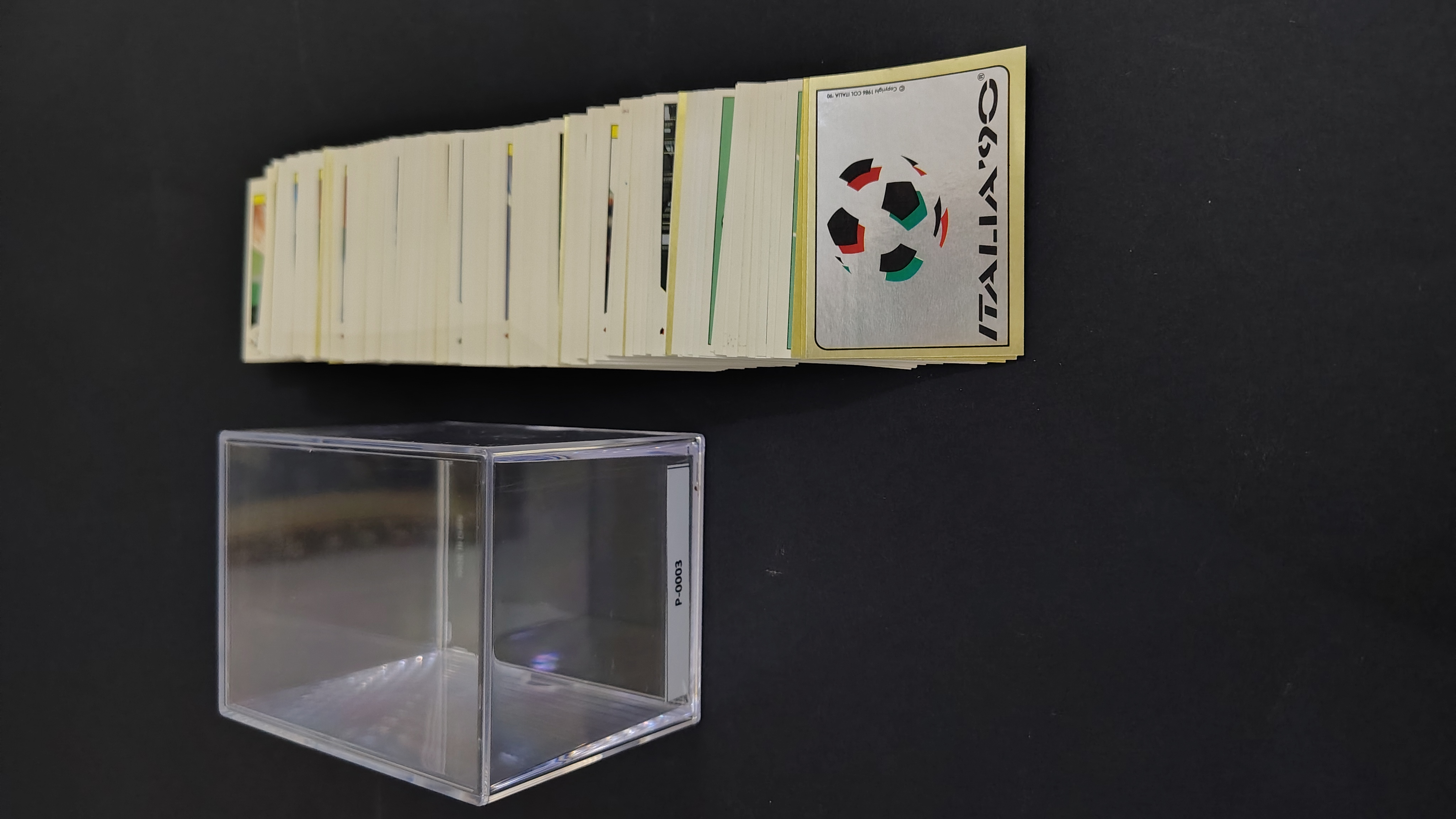 WORLD CUP ITALY 90 - FULL COMPLETE STICKERS COLLECTION INT. ED