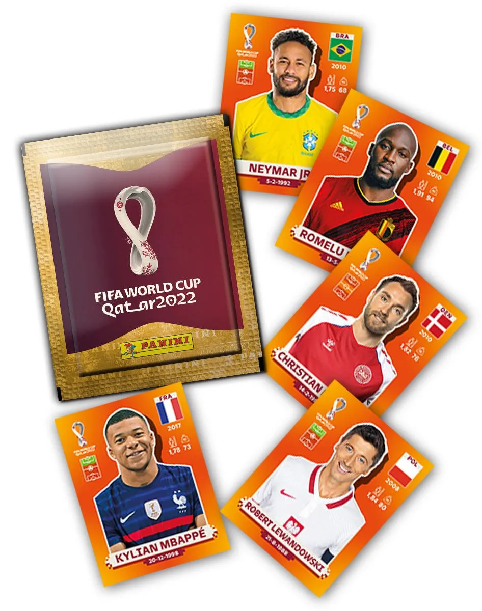 Panini FIFA World Cup Qatar 2022 International Edition Orange 