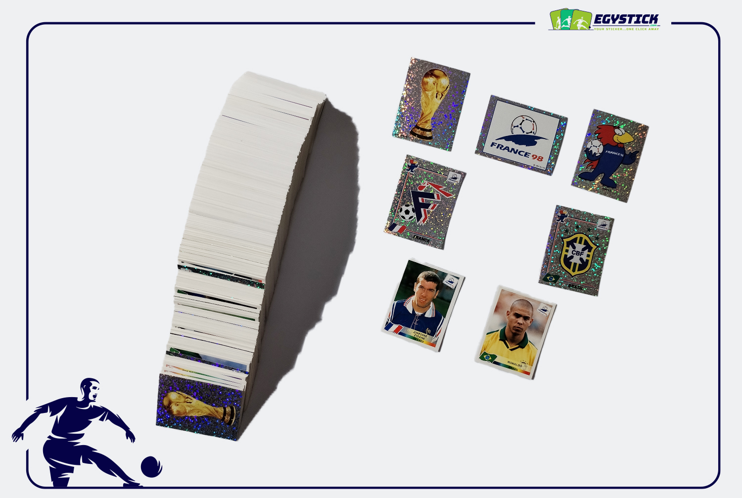 PANINI WORLD CUP FRANCE 98 - FULL COLLECTION