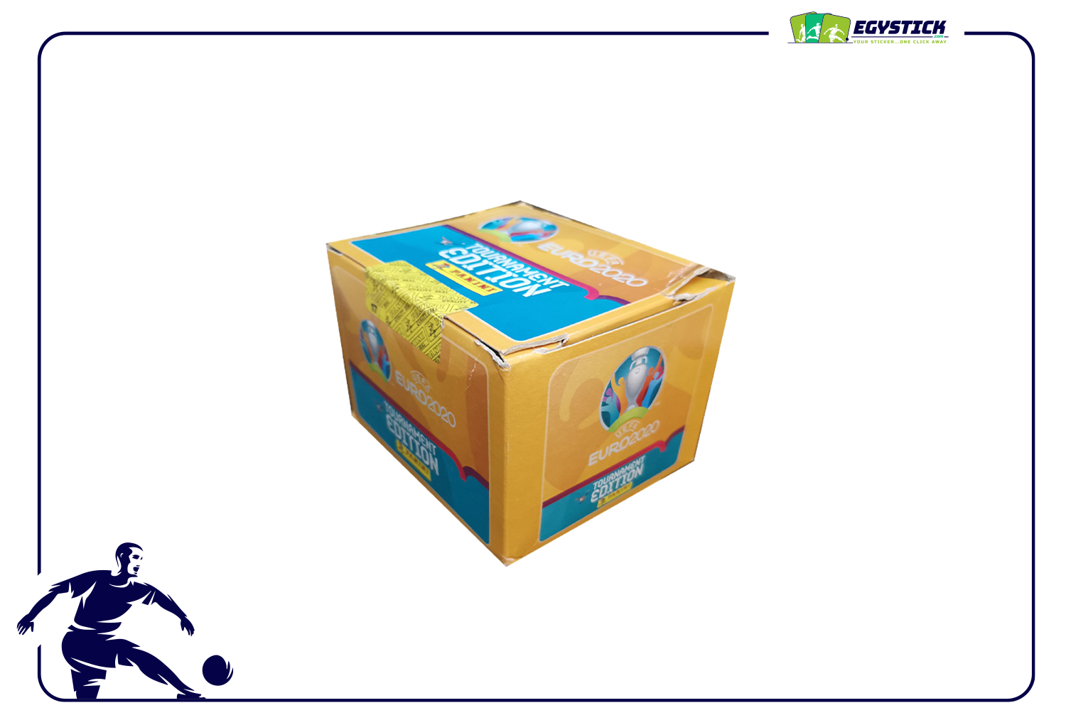 PANINI EURO 2020 - FATORY SEALED BOX 100 packets