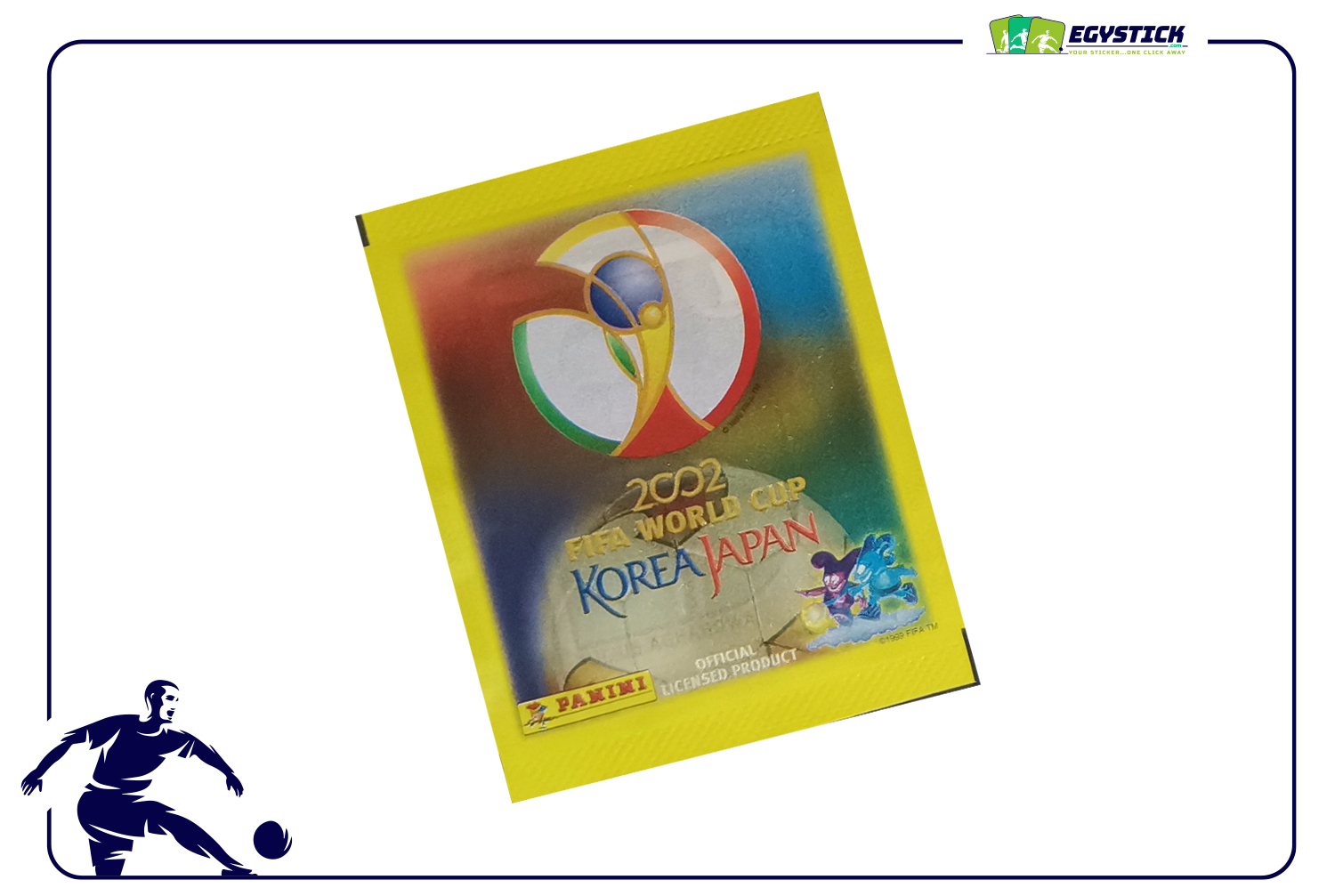 PANINI WORLD CUP KOREA & JAPAN 2002 - SEALED  PACKET "HORIZONTAL BACK"