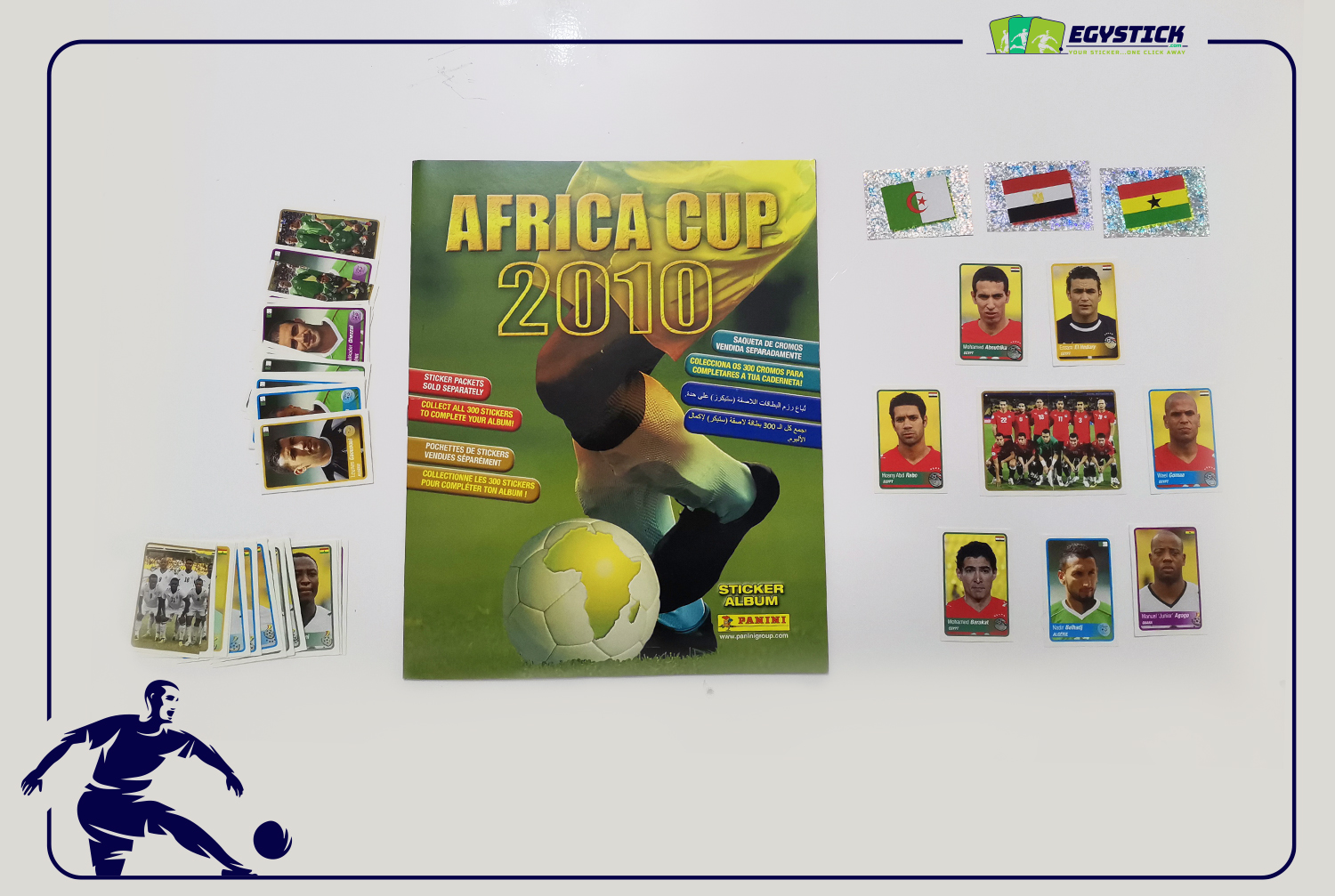 PANINI AFRICA CUP ANGOLA 2010 - COMPLETE COLLECTION