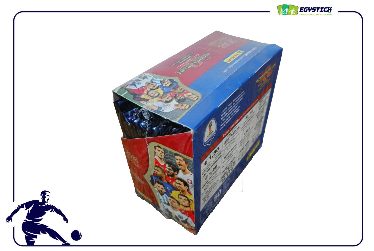 PANINI FIFA WORLD CUP RUSSIA 2018 -  ADRYNALIN XL - TRADING CARDS 50 PACKETS