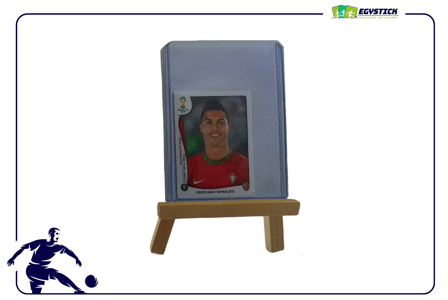 CRISTIANO RONALDO - PANINI FIFA WC BRAZIL 2014 - #523