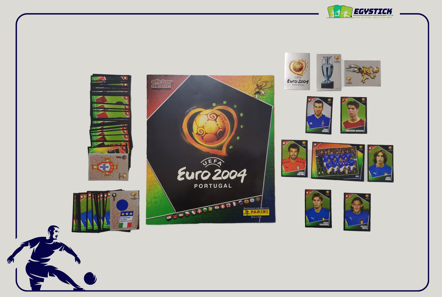 PANINI Euro Portugal 2004 - Complete Collection
