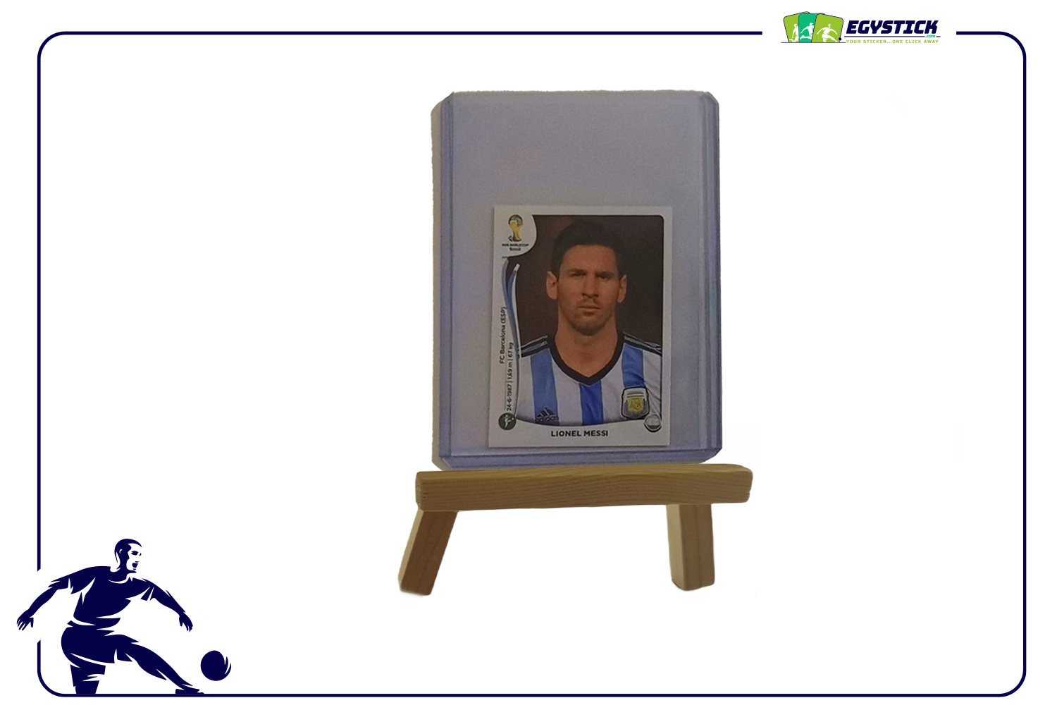 LIONEL MESSI - PANINI FIFA WC BRAZIL 2014 - #430