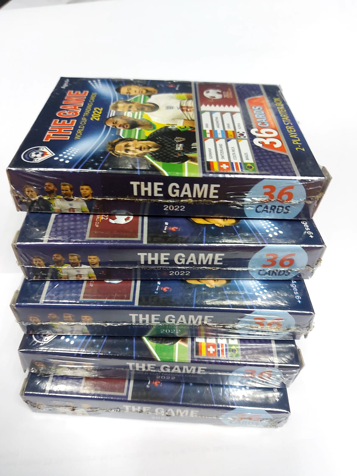 THE GAME - WORLD CUP QATAR 2022 GAMING CARDS BOX