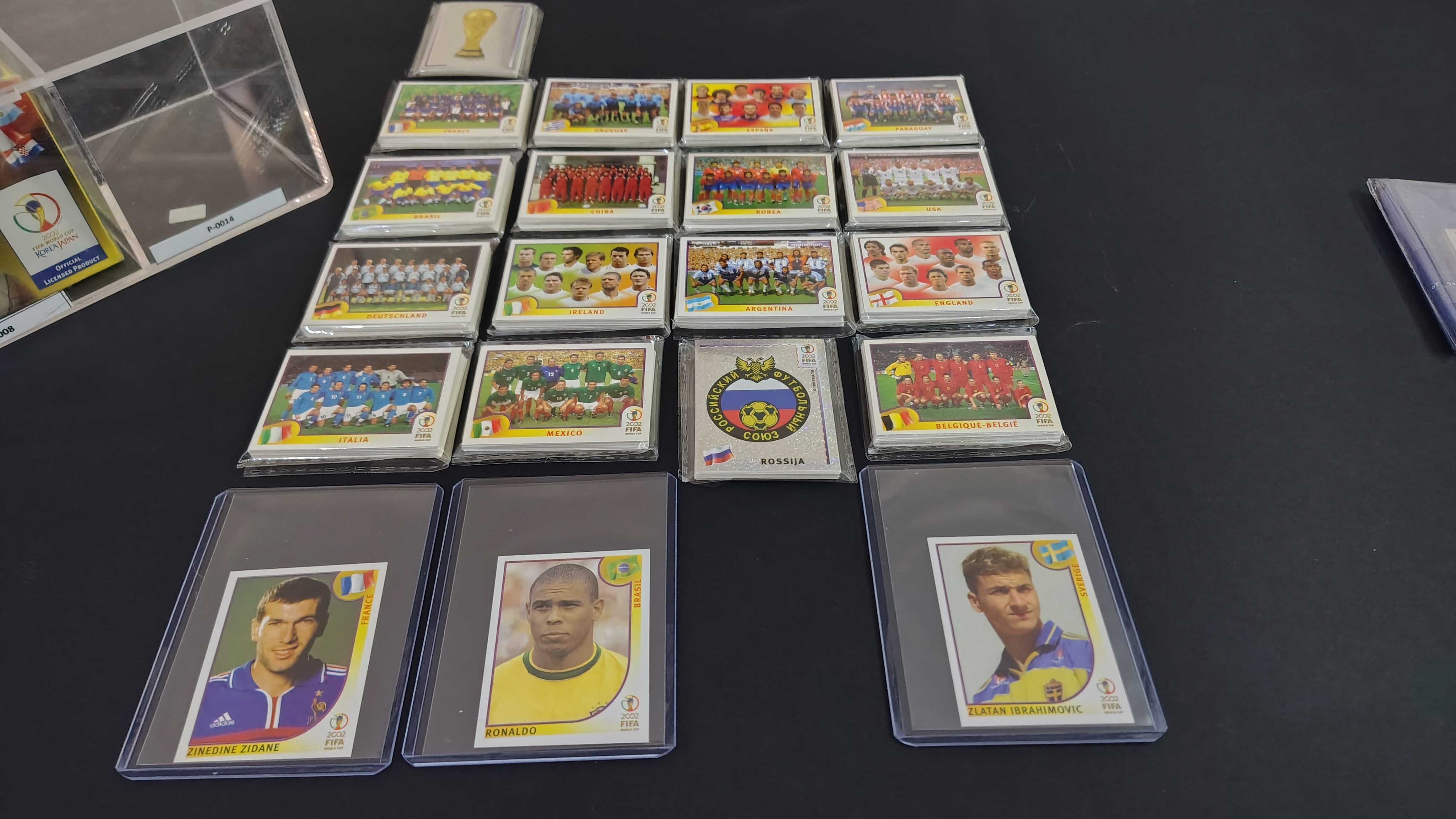 WORLD CUP KOREA & JAPAN 2002 - FULL COMPLETE STICKERS