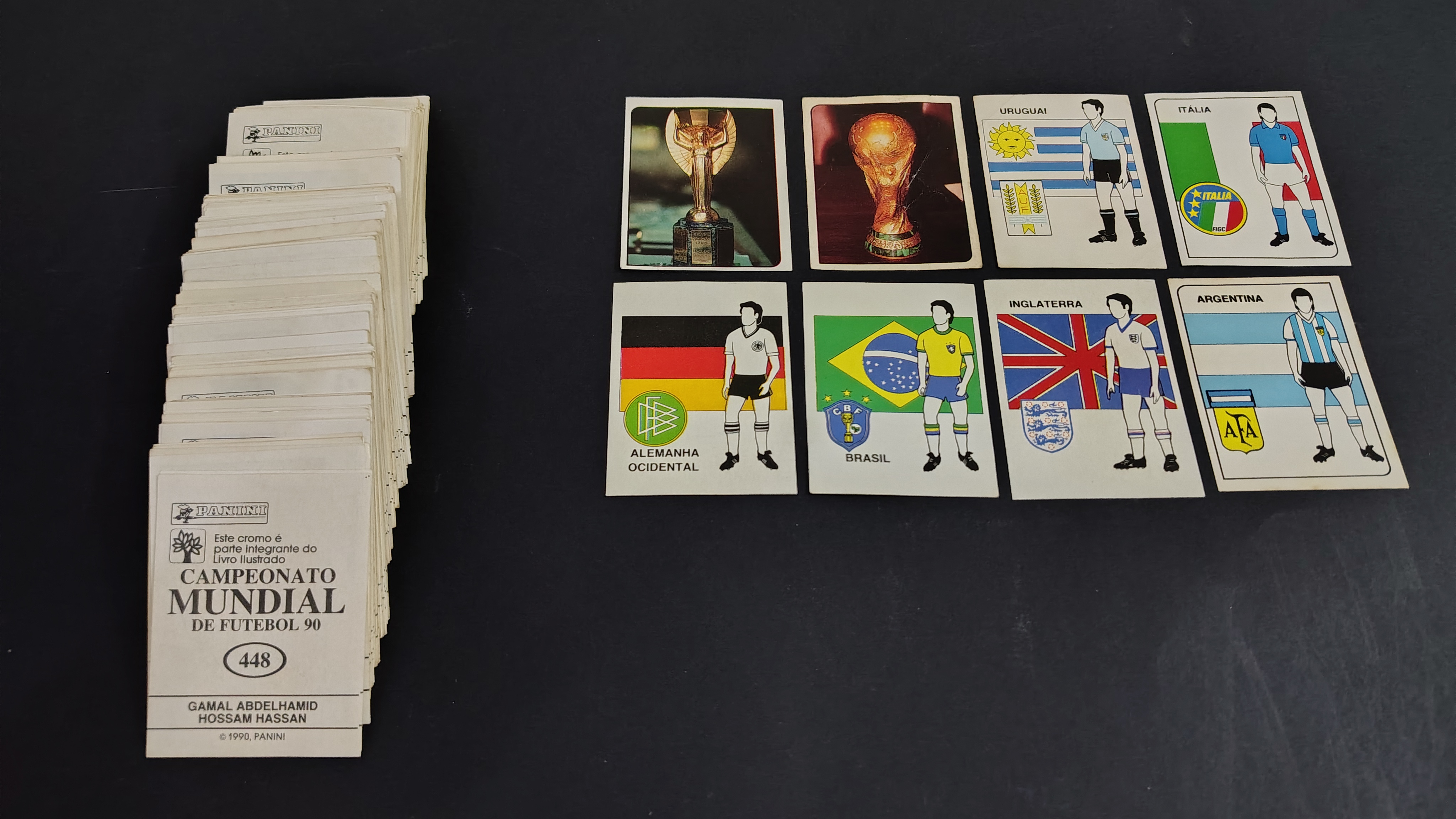 WORLD CUP ITALY 90 - FULL COMPLETE STICKERS COLLECTION BRAZIL. ED